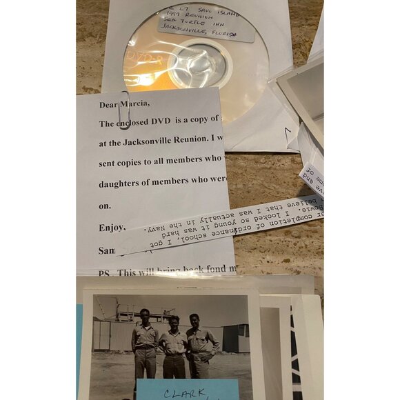 World War II Memorabilia Collection 1941 Pearl Harbor Jacksonville Reunion DVD P - Picture 2 of 6